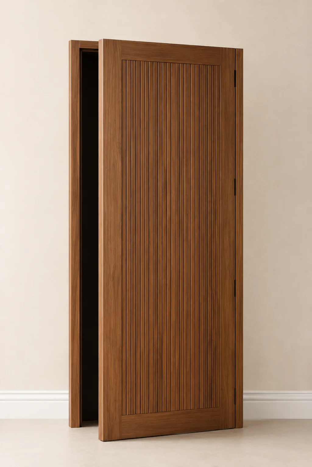 Premium Carved Teak Wooden Door - Flores Ornate